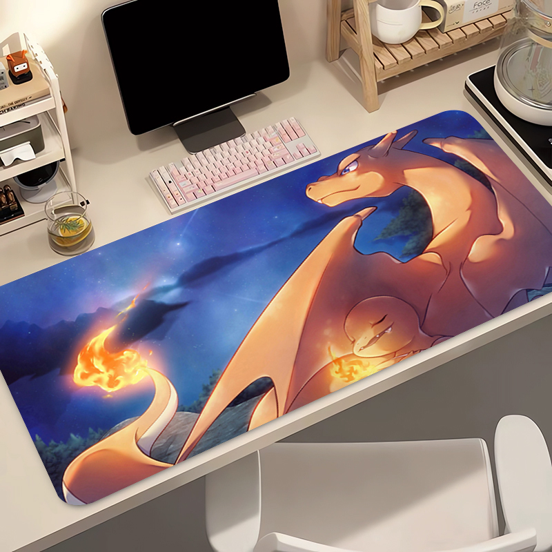 Tablet Cute Accessories - Anime Mouse Pad Pokemon Charizard Kawaii