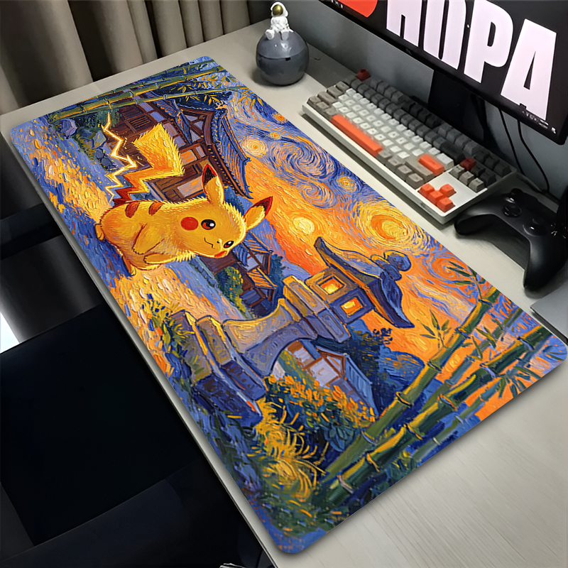 Tablet Cute Accessories - Mouse Pad Pokemon Pikachus Rubber Extended