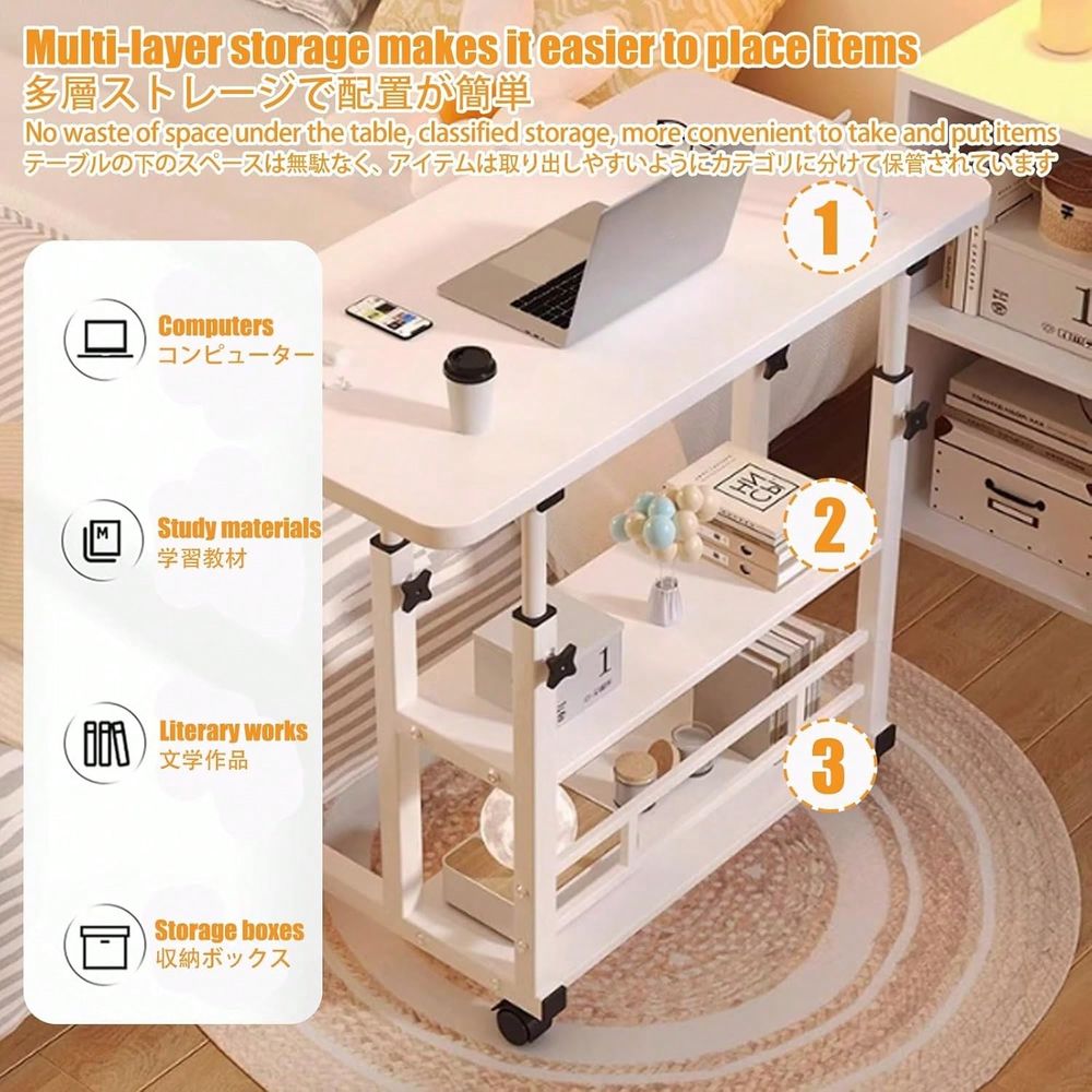 Mobile & Tablet Accessories - Drawing Table MultiFunctional Mobile HeightAdjustable Table,