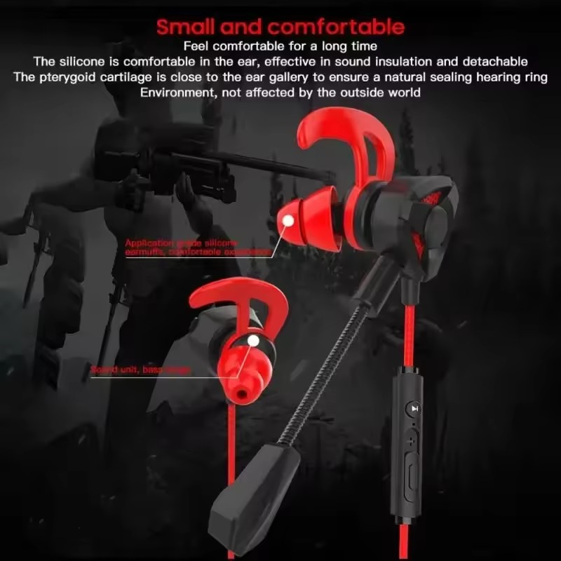 Headset Gamer Headphones Wired - Tablet Accessories Kit recension och pris