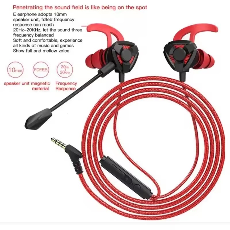 Headset Gamer Headphones Wired - Tablet Accessories Kit recension och pris