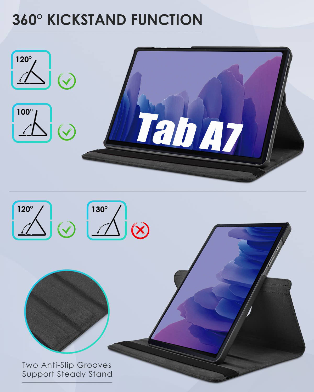 Rotating Case for Samsung Gala - Samsung Tablet S10 Accessories recension och pris