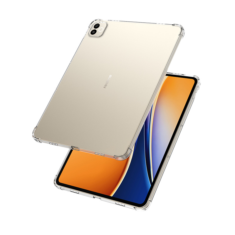 1x Soft Clear TPU Cover For Re - Realme Tablet Accessories recension och pris