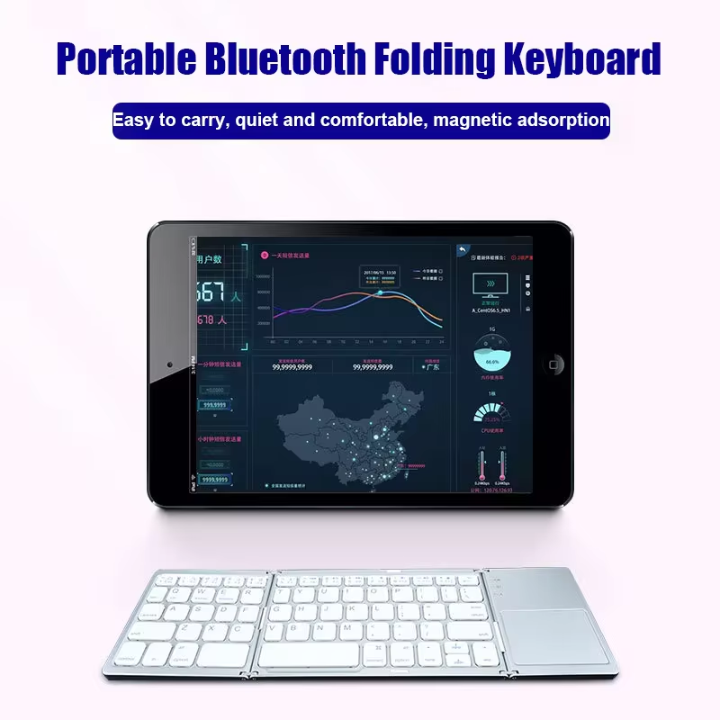 Foldable Wireless Bluetooth Ke - Accessories For Android Tablet recension och pris