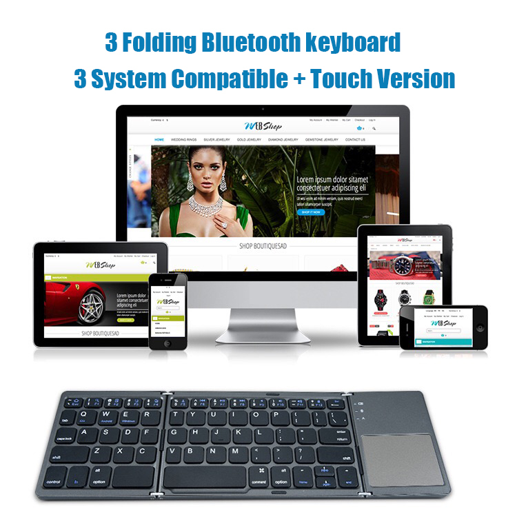 Foldable Wireless Bluetooth Ke - Accessories For Android Tablet recension och pris