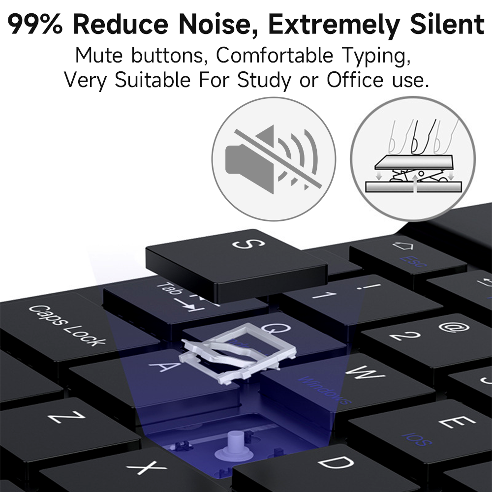 Bluetooth Keyboard for IOS And - Accessories For Android Tablet recension och pris
