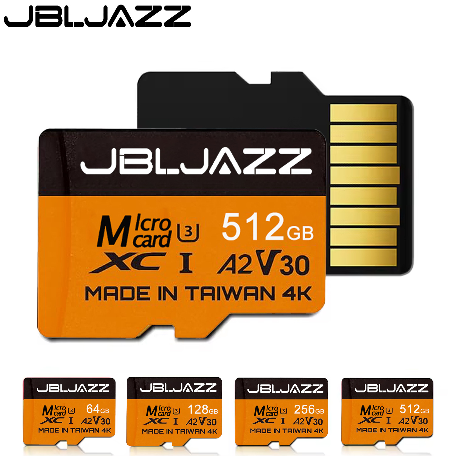 512GB 4K Full HD Micro TF SD C - Microsd Card Tablet recension och pris