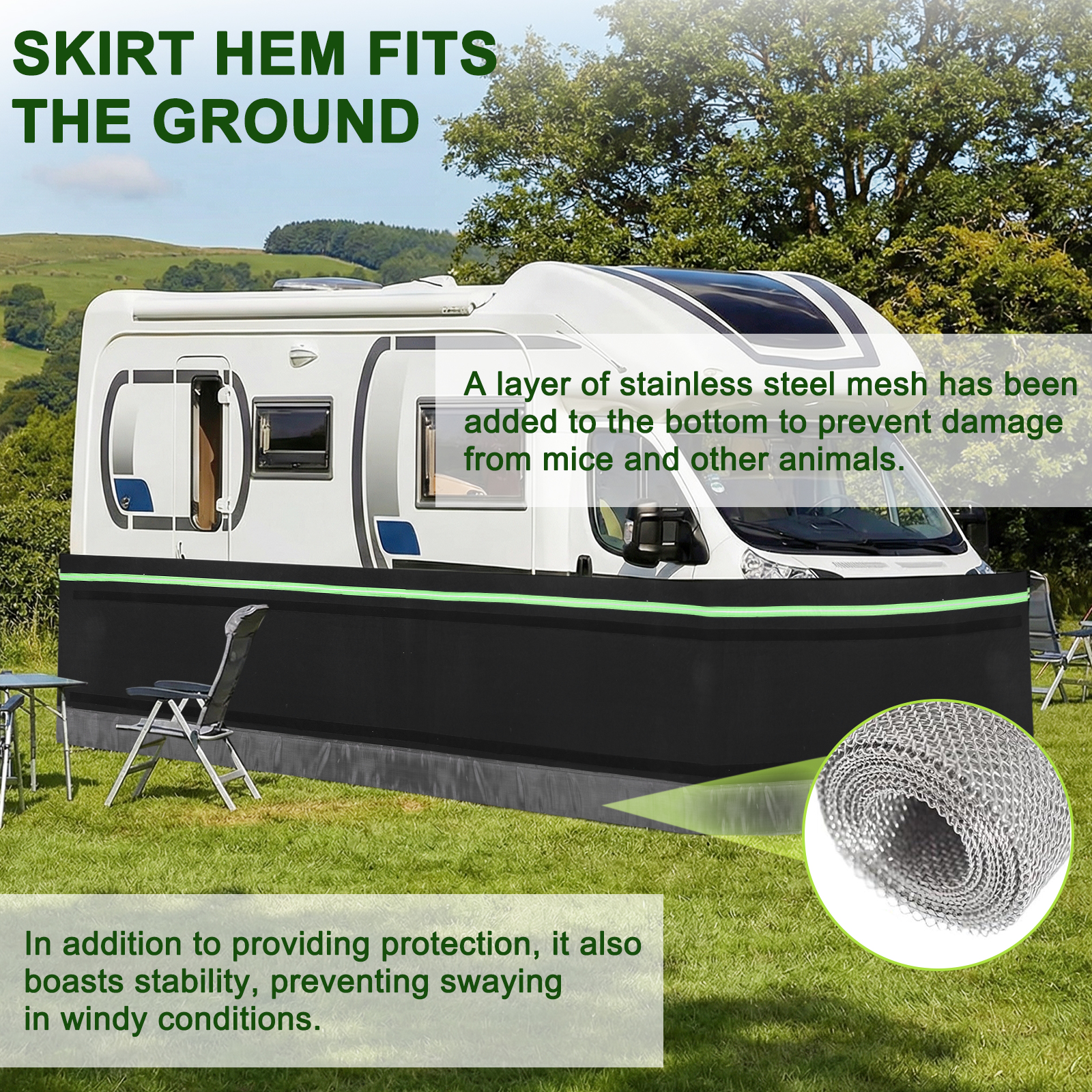 Travel Trailer Skirt Panel Eas - Mobile & Tablet Accessories recension och pris