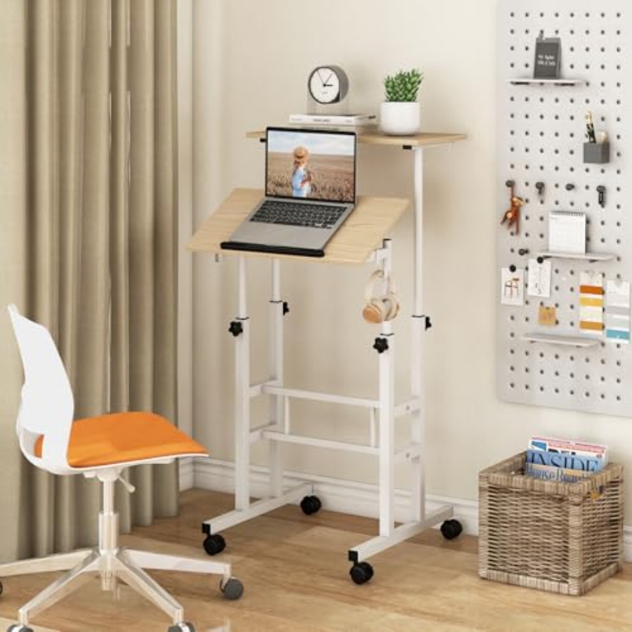 Mobile Standing Desk Height-Ad - Mobile & Tablet Accessories recension och pris
