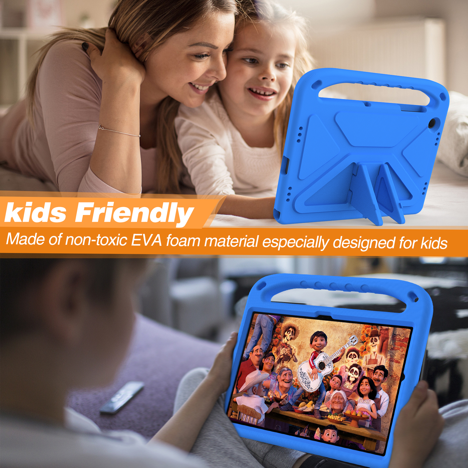 Kids EVA Stand Case For Samsun - Samsung Tablet S10 Accessories recension och pris