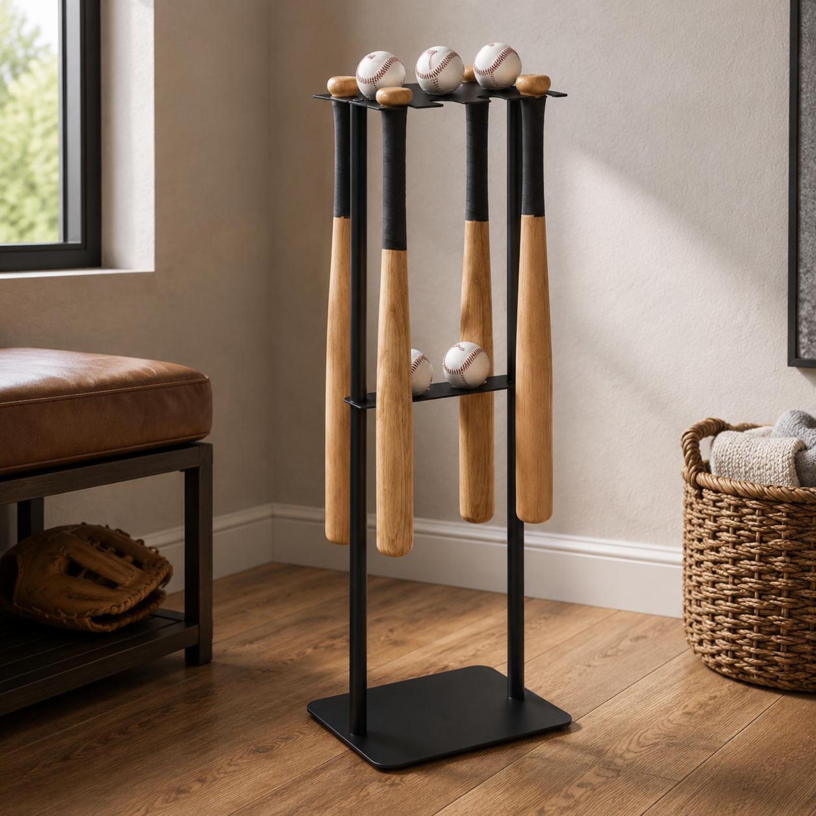 Metal Baseball Display Rack Mo - Mobile & Tablet Accessories recension och pris