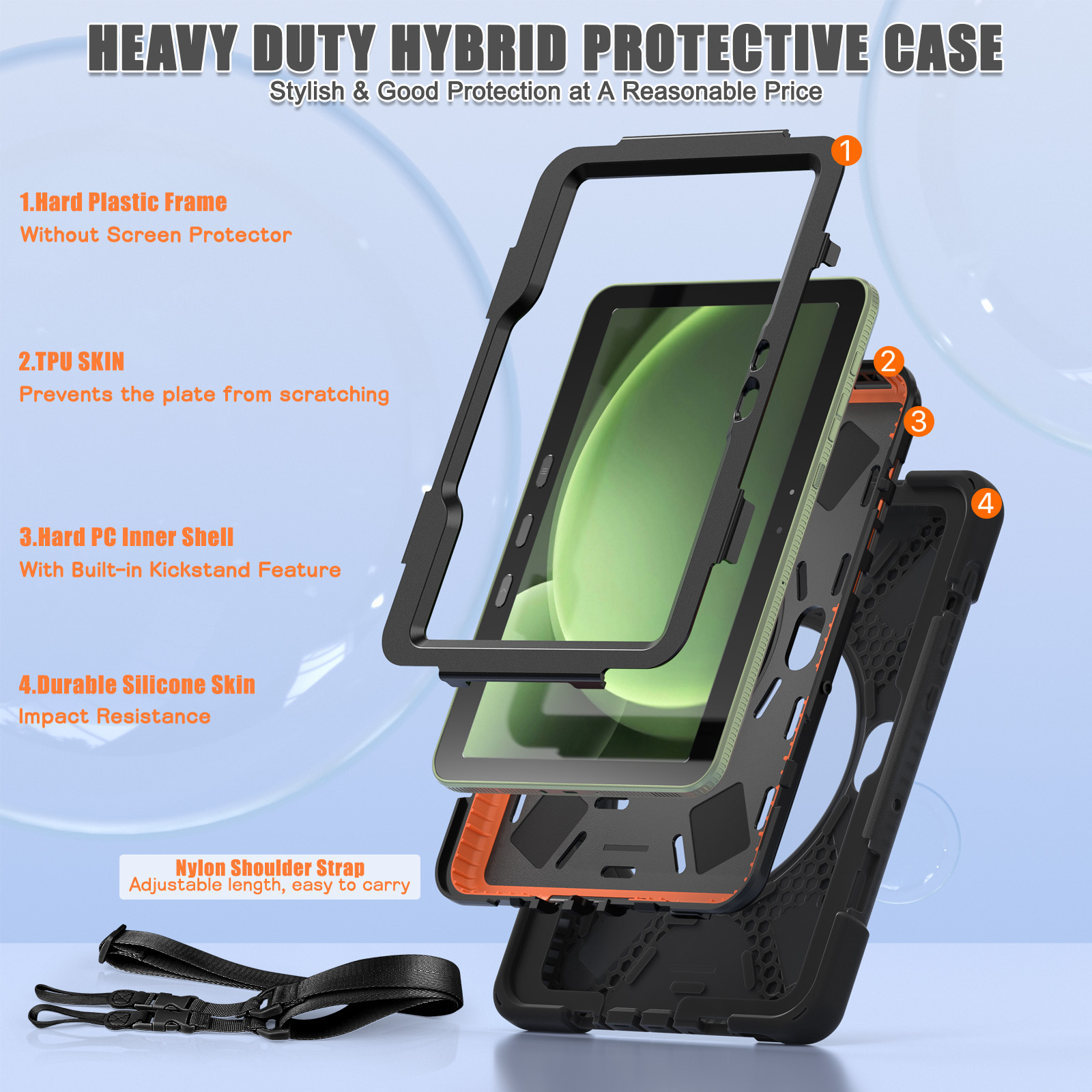 LFOIQN Kids Case For Samsung G - Getac Tablet Accessories recension och pris