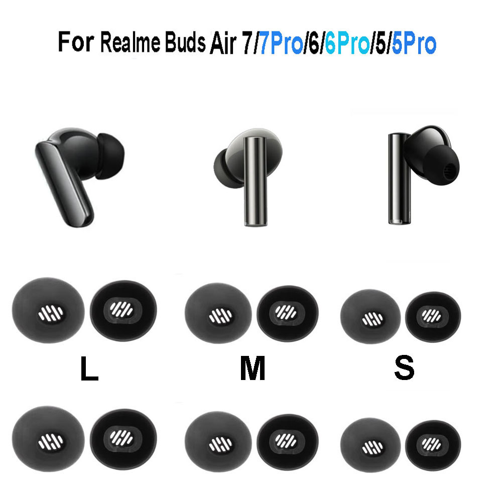 4PCS Silicone Ear Tips for Rea - Realme Tablet Accessories recension och pris