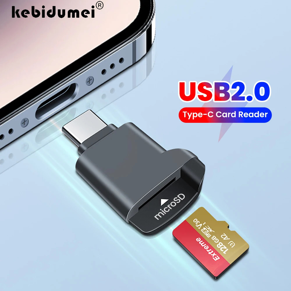 Type-C 2.0 Mini TF Card Reader - Microsd Card Tablet recension och pris