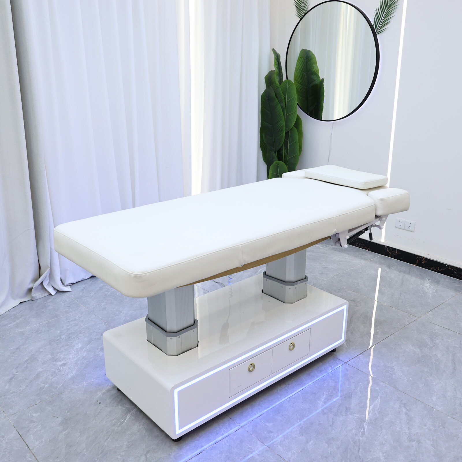 Electric Lifting, White Beauty - Massage Table Accessories Uk recension och pris