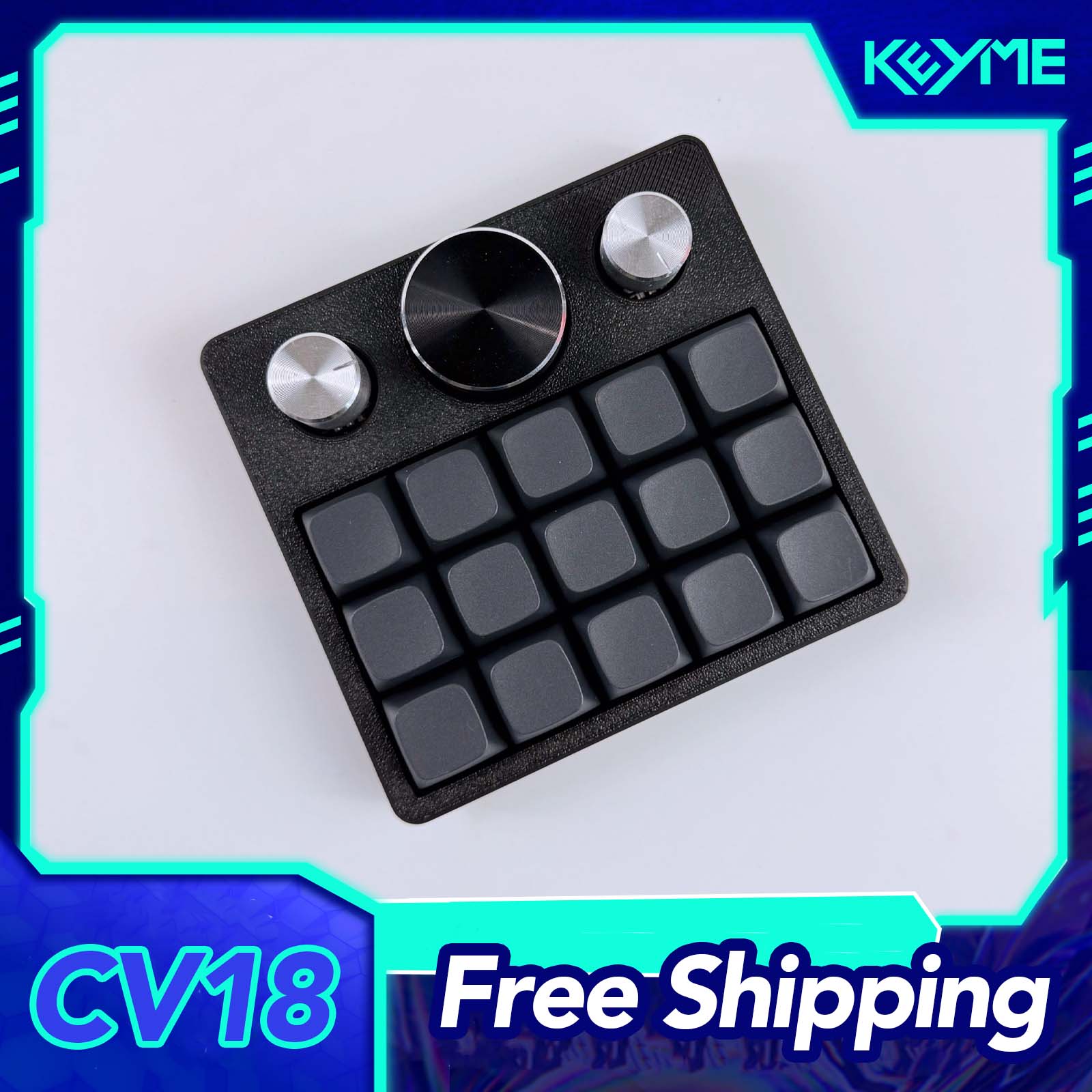 CV18 Wired Numberpad Hot Swap  - Tablet Accessories 3D Print recension och pris