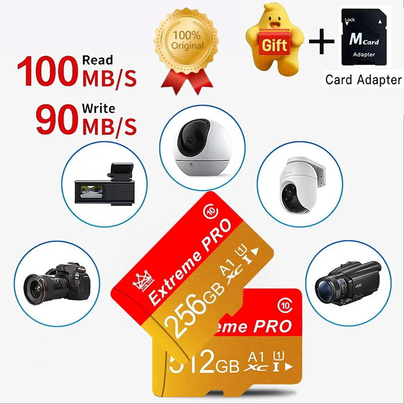 Class 10 Memory SD Cards USB A - Microsd Card Tablet recension och pris