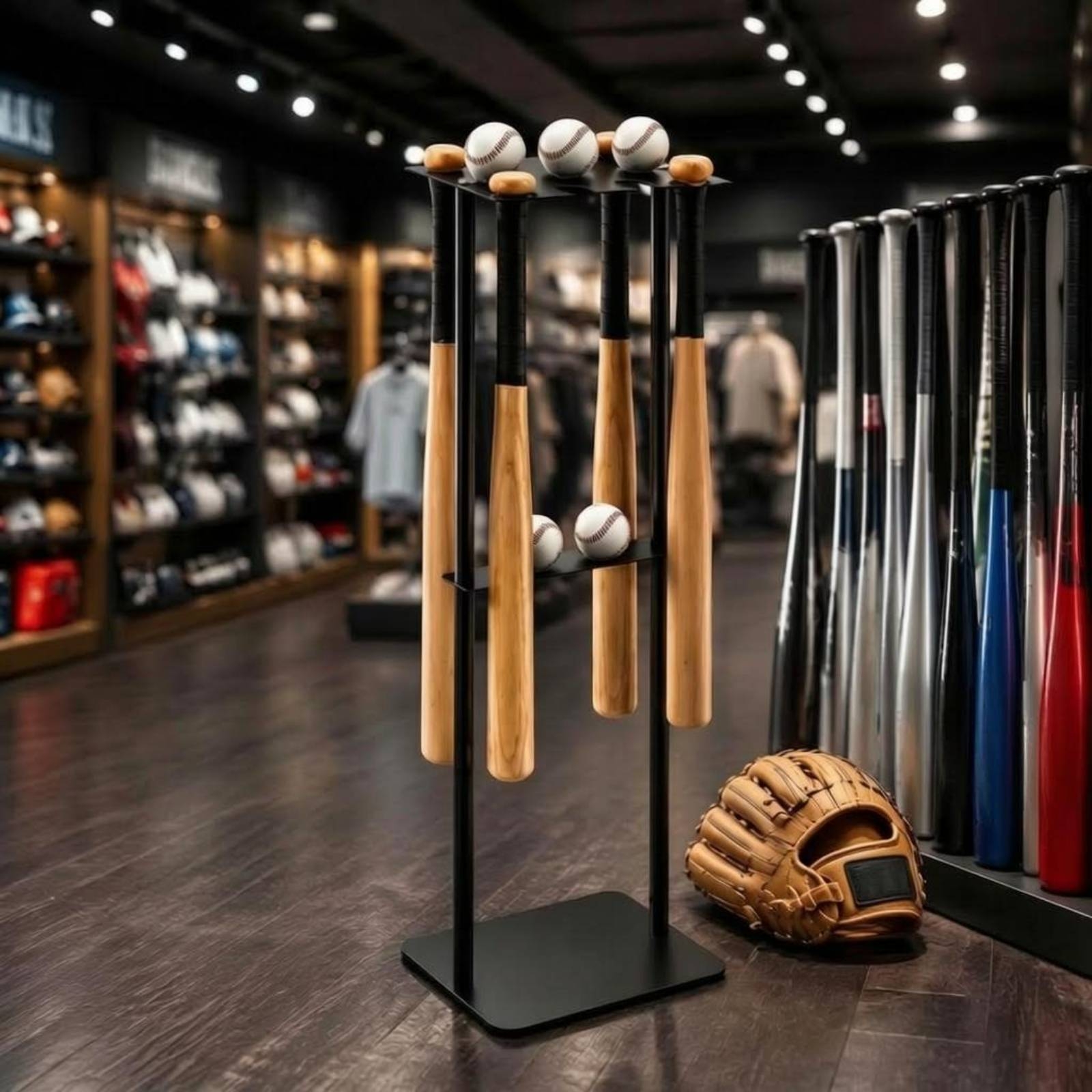 Metal Baseball Display Rack Mo - Mobile & Tablet Accessories recension och pris
