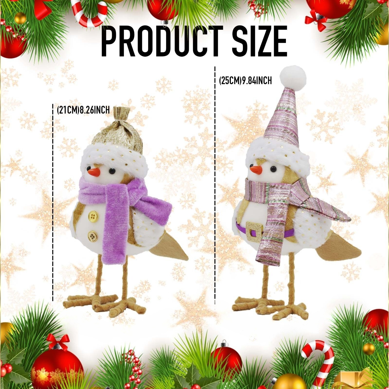 Christmas Felt Bird Figurines  - Tablet Accessories Kit recension och pris