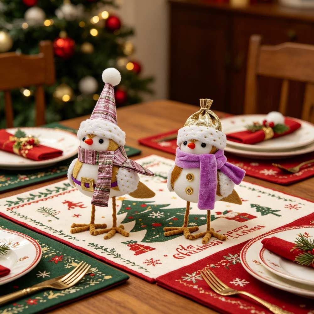 Christmas Felt Bird Figurines  - Tablet Accessories Kit recension och pris