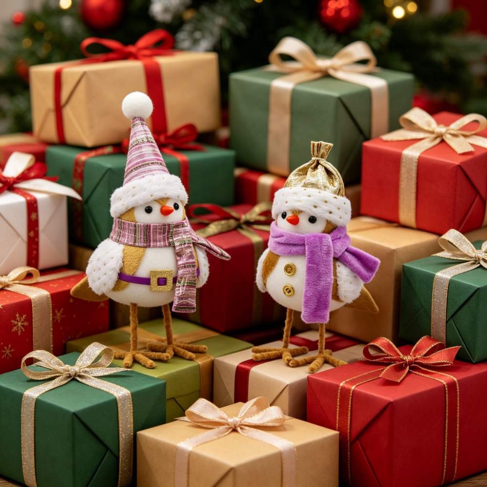 Christmas Felt Bird Figurines  - Tablet Accessories Kit recension och pris