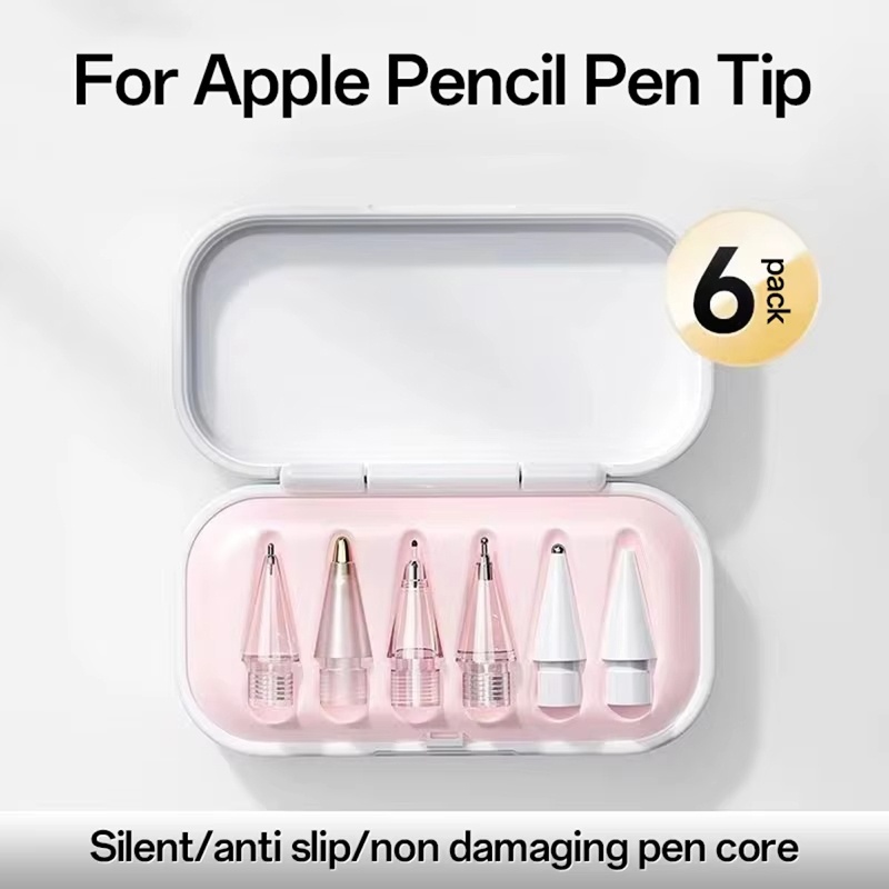4/6 Pcs Replacement Pencil Tip - Stylus Replacement Tip recension och pris