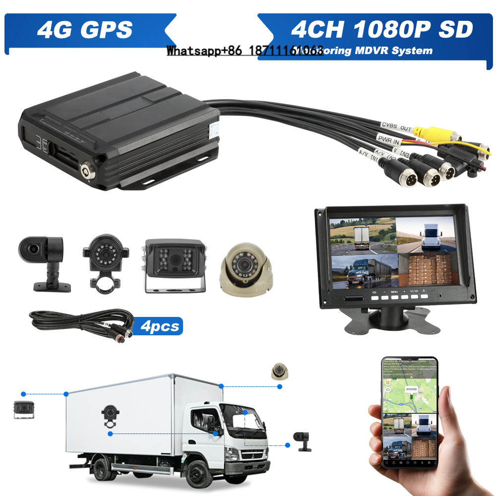 Mini 1080P Ahd 4ch Car Dvr Veh - Mobile & Tablet Accessories recension och pris