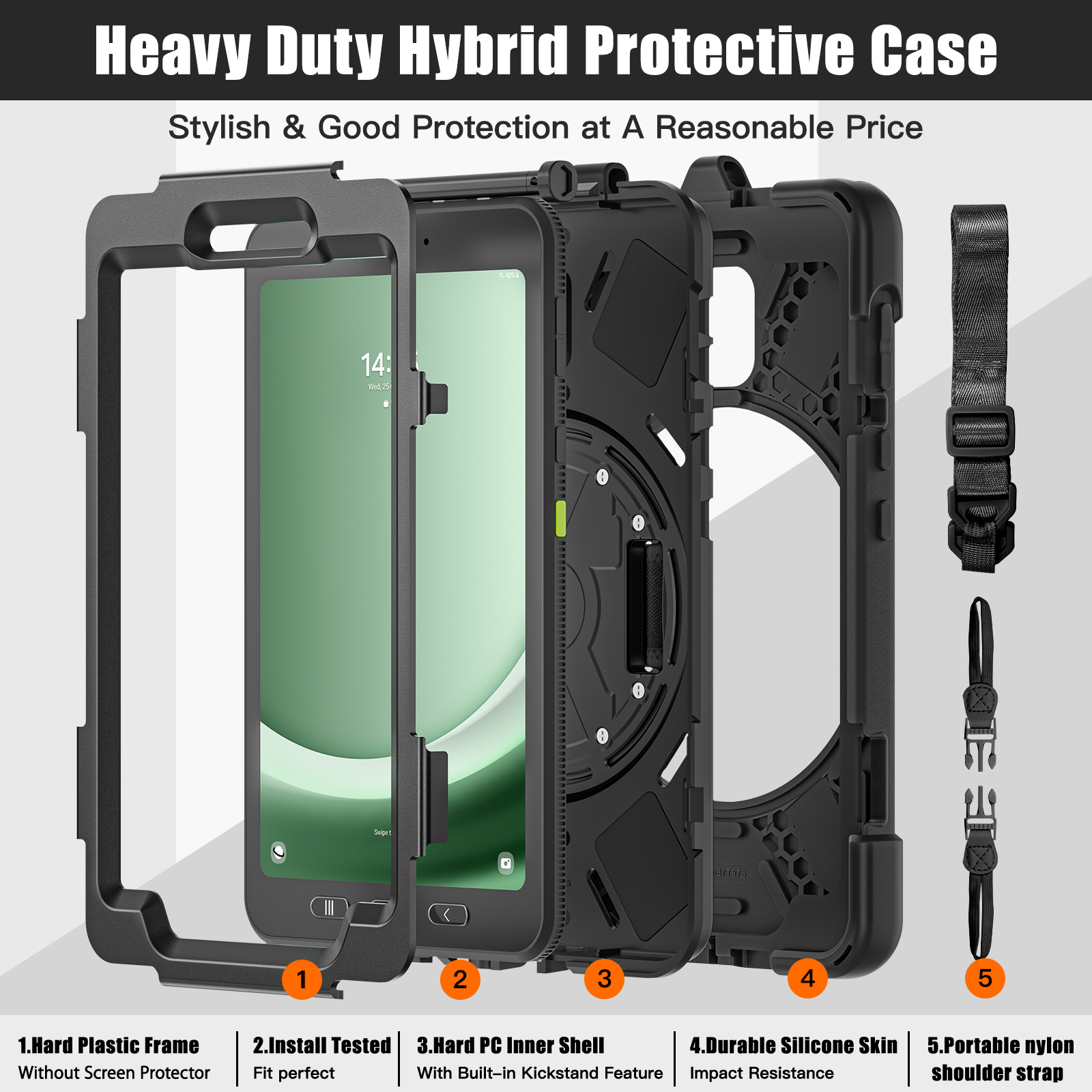 LFOIQN Kids Case For Samsung G - Getac Tablet Accessories recension och pris