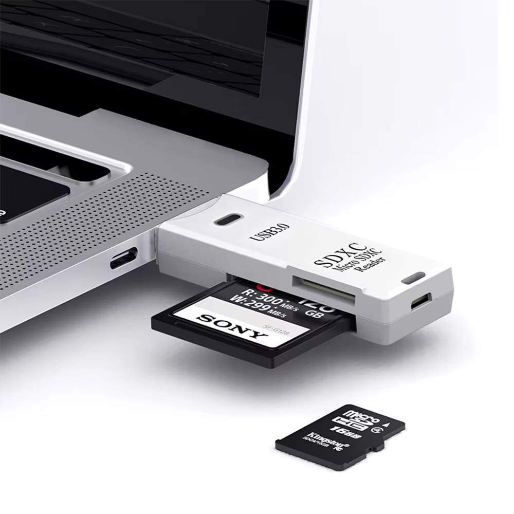 High-Speed 2-in-1 USB 3.0/2.0  - Microsd Card Tablet recension och pris