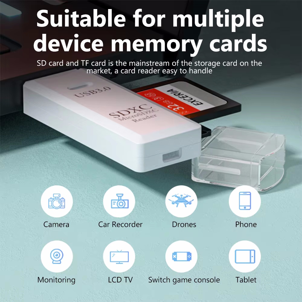USB3.0 Reader Adapter USB to S - Tablet Accessories For Reading recension och pris