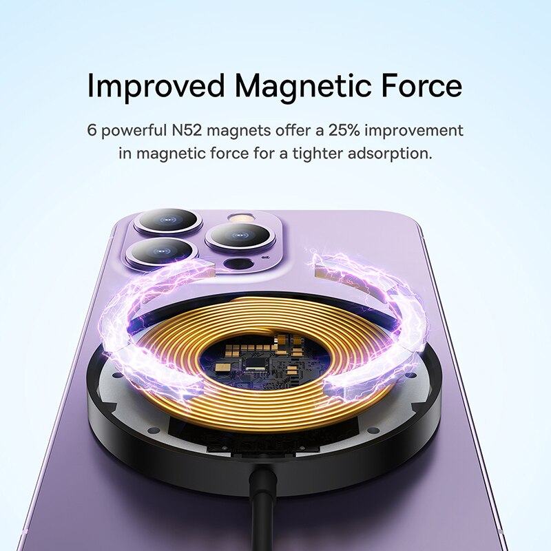 Baseus 15W Magnetic Wireless C - Accessories For Android Tablet recension och pris