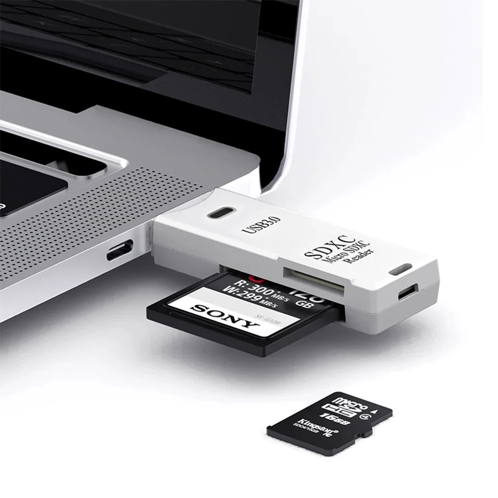 2 in 1 USB 3.0 Card Reader Hig - Tablet Accessories For Reading recension och pris