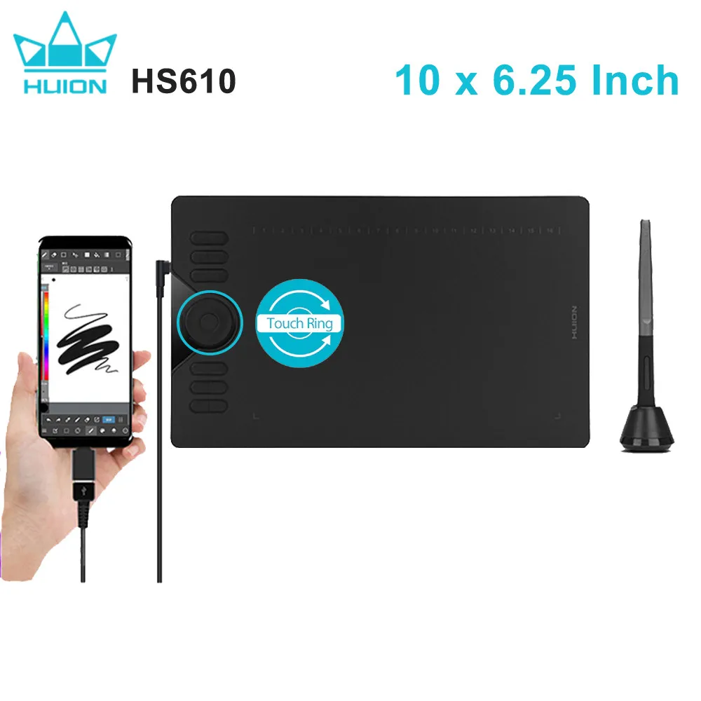 HUION HS610 Graphics Drawing T - Huion Tablet Accessories recension och pris